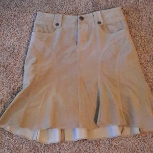 Chorderroy Denium Skirt
